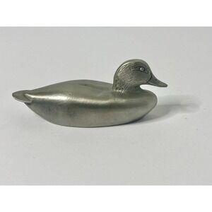 Chillmark Fine Pewter Duck 1980 Black Duck Ben Holmes 1876 George‎ De Lodzia